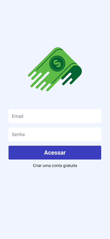App Finanças Sign In