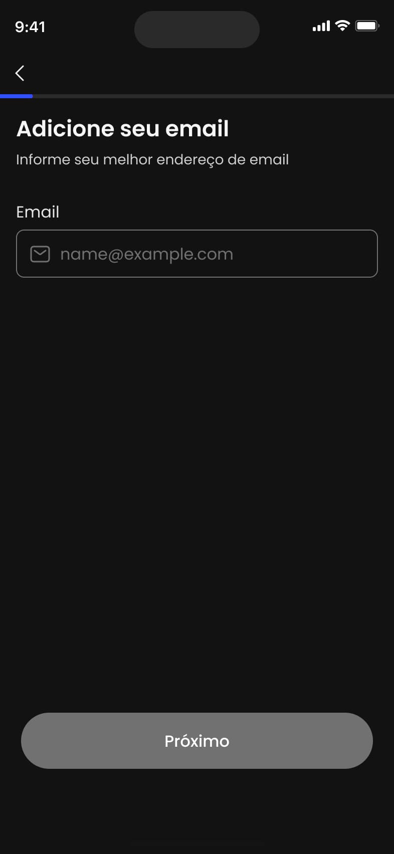 Account Setup Step 4