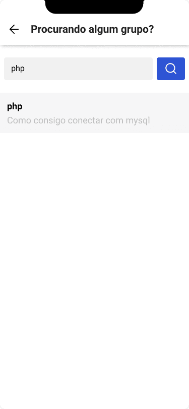 Hey Grupos Search