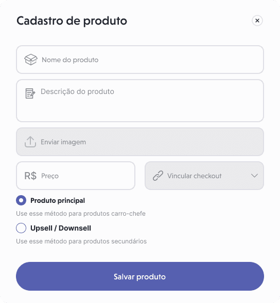 Produtos Modal